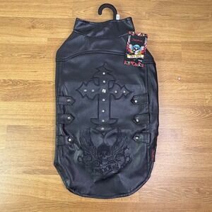 Bret Michaels Pets Rock Biker Vest Large